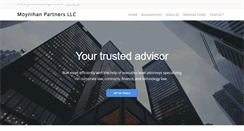 Desktop Screenshot of moynihanpartners.com